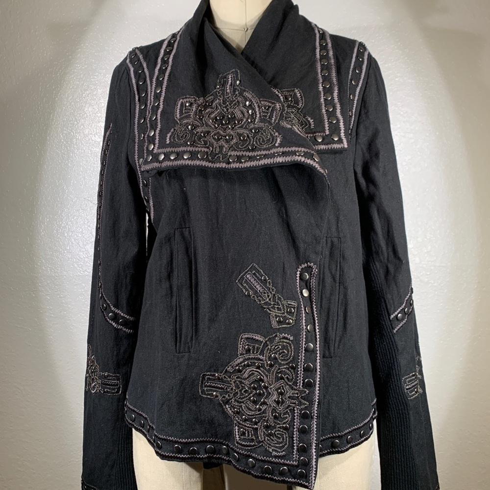 Johnny Was Biya Agenais blazer Size M New - Picture 2 of 8